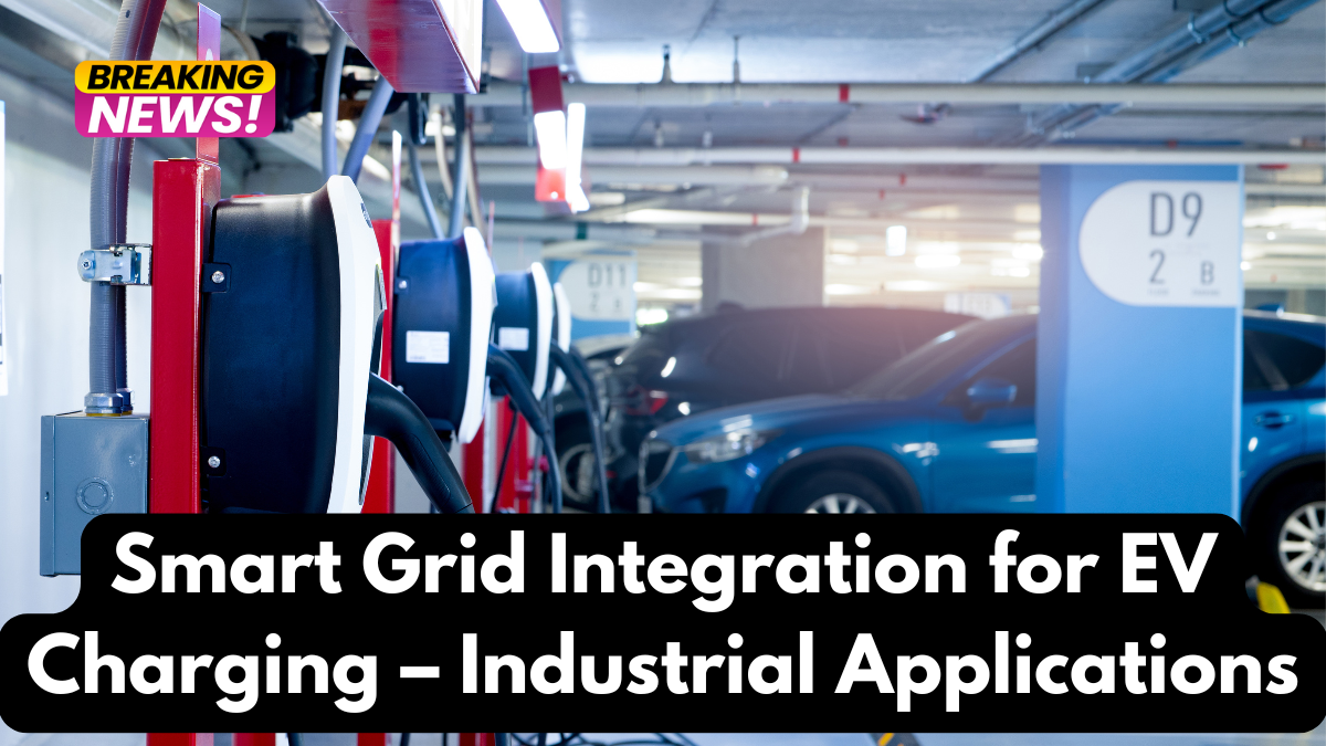 Smart Grid Integration for EV Charging – Industrial Applications