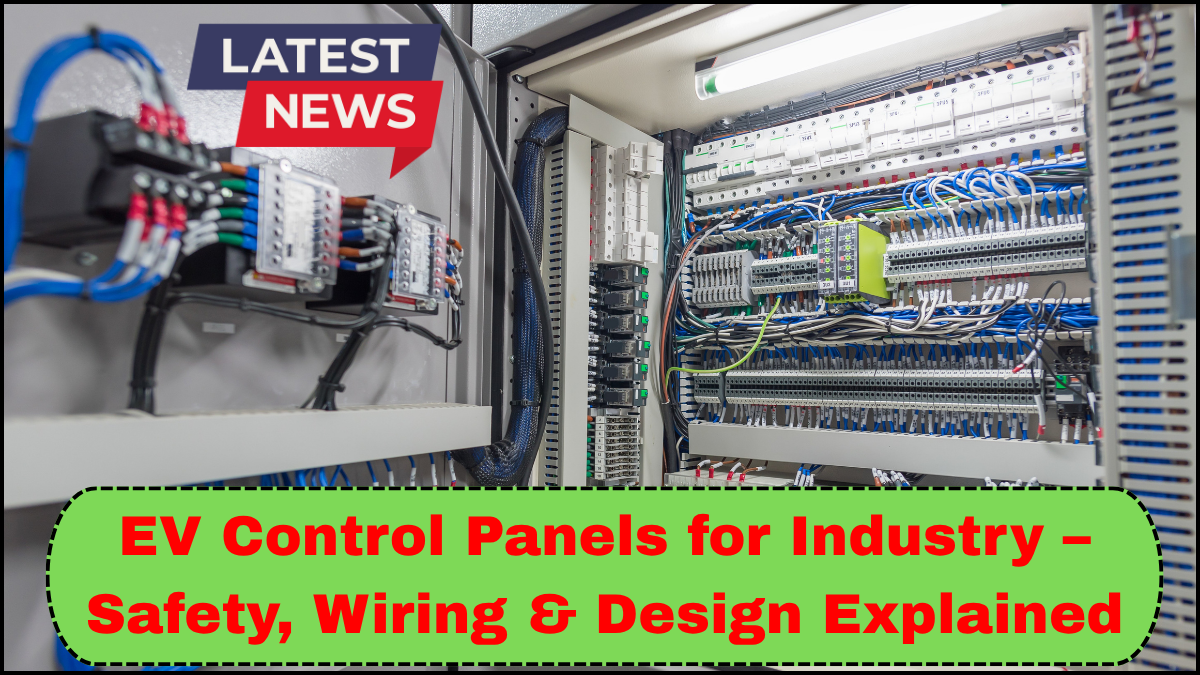 EV Control Panels for Industry – Safety, Wiring & Design Explained