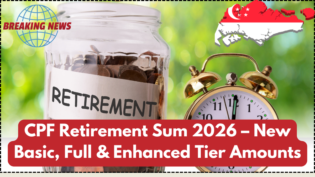 CPF Retirement Sum 2026 – New Basic, Full & Enhanced Tier Amounts
