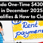 Canada One-Time $430 Rent Relief in December 2025: Who Qualifies & How to Claim