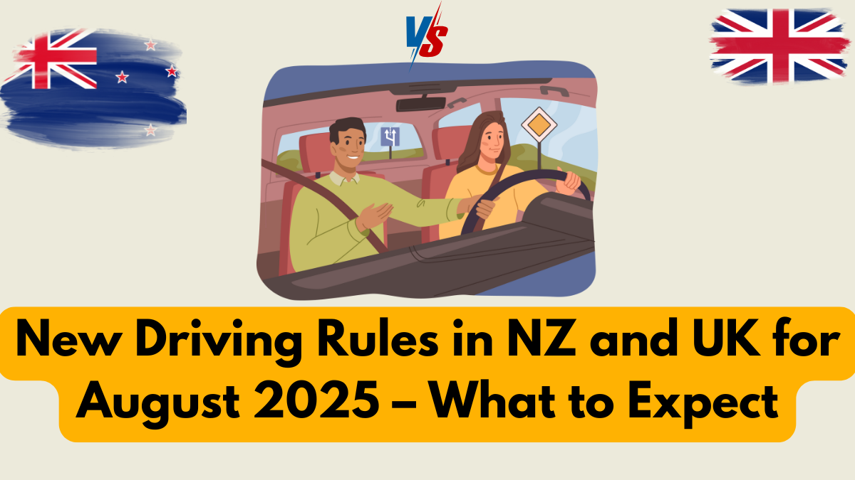 New Driving Rules in NZ and UK for August 2025 – What to Expect