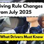 US Driving Rule Changes from July 2025 – What Drivers Must Know