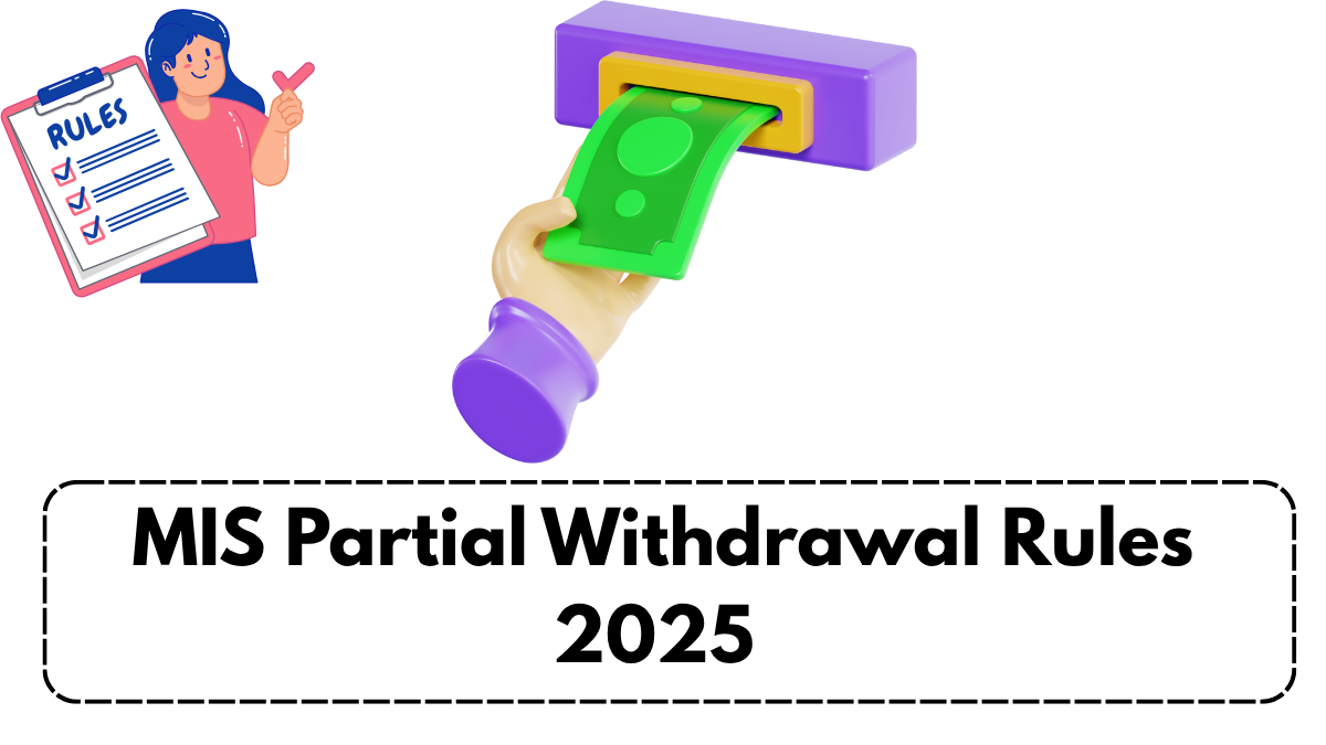 MIS Partial Withdrawal Rules 2025 – Charges & Eligibility Explained