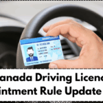 Canada Driving Licence Appointment Rule Update 2025 – Online Booking, ID, and Wait Time Changes