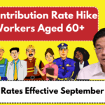 CPF Contribution Rate Hike for Workers Aged 60+ – New Rates Effective September 2025