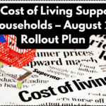 £500 Cost of Living Support for UK Households – August 2025 Rollout Plan