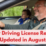 Senior Driving License Renewal Rules Updated in August 2025 – What to Know