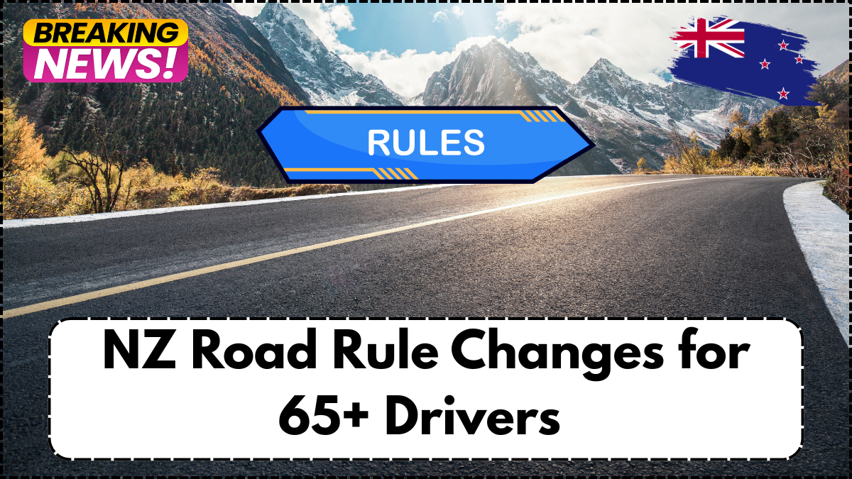NZ Road Rule Changes for 65+ Drivers – What Seniors Must Know in 2025