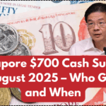 Singapore $700 Cash Support in August 2025 – Who Gets It and When