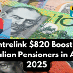 Centrelink $820 Boost for Australian Pensioners in August 2025