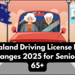 New Zealand Driving License Renewal Rule Changes 2025 for Seniors Aged 65+