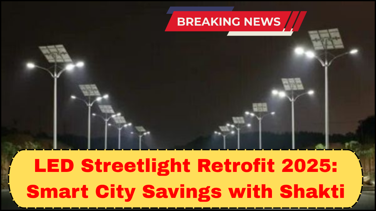 LED Streetlight Retrofit 2025: Smart City Savings with Shakti
